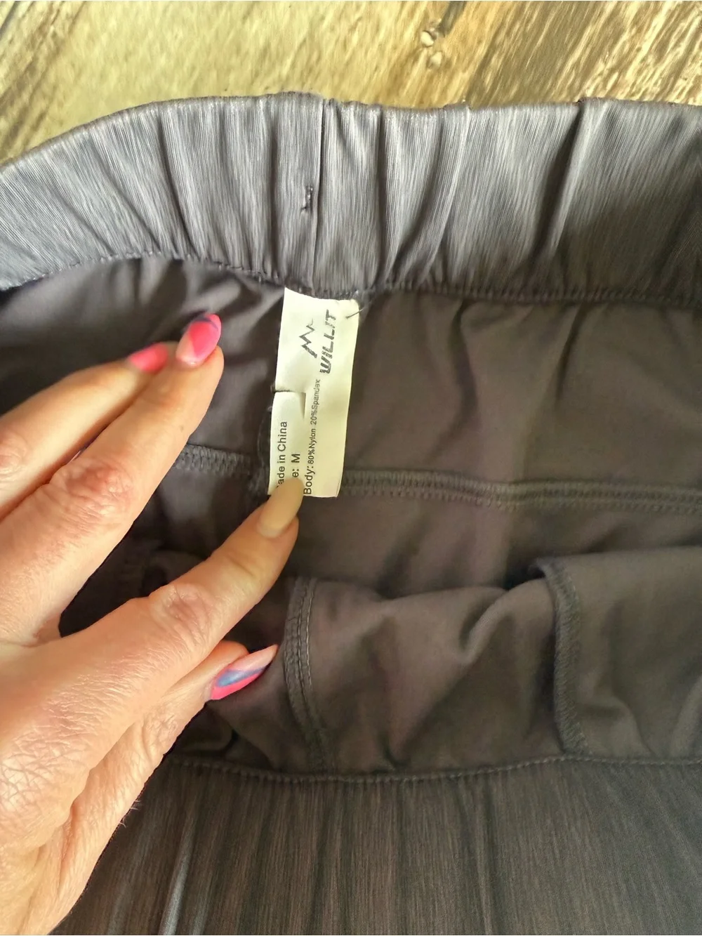 2 for $20 sale: Gray Willit soft lounge/ athletic shorts with pockets- M